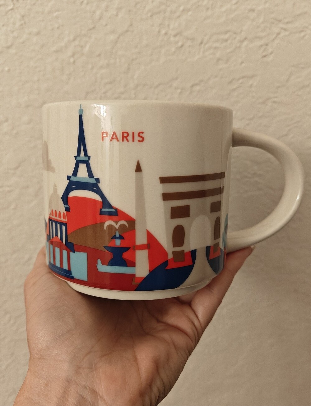Starbucks You Are Here Series Paris Mug